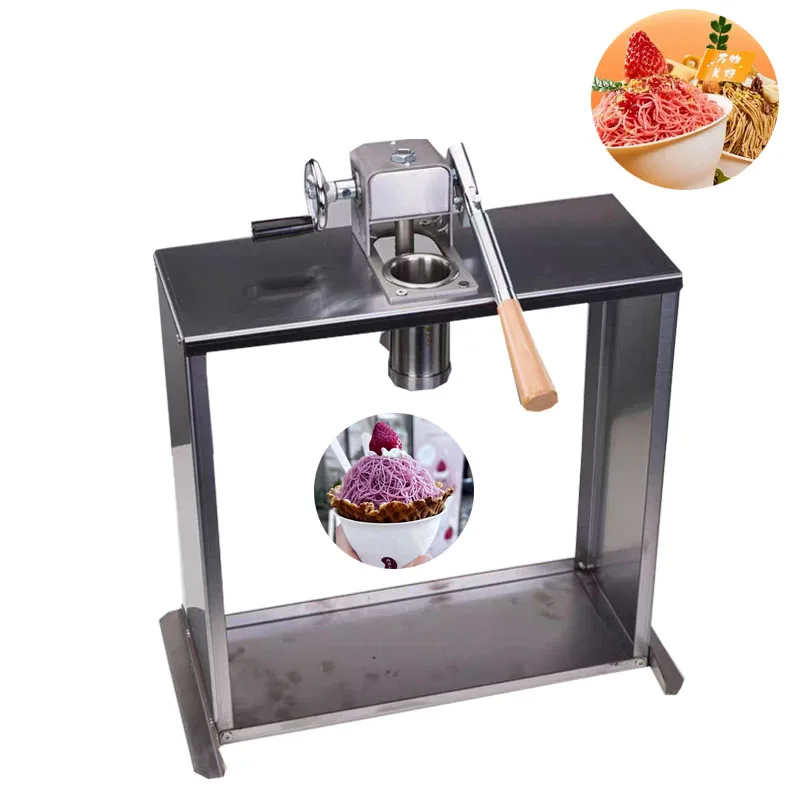 Manual Matcha Ice Cream Machine Ice Cream Maker Matha Italian Gelato Noodle Maker Machine