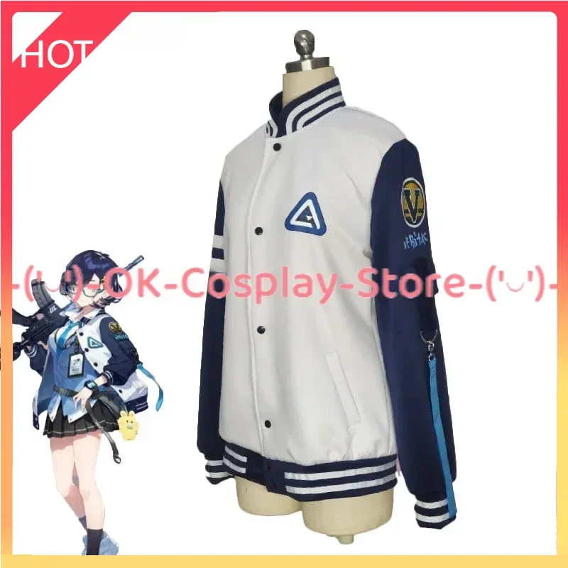 

[Custom Made] Chihiro Cosplay Costume Game Blue Archive Cosplay Coat Party Suit Anime Clothes Halloween Uniform