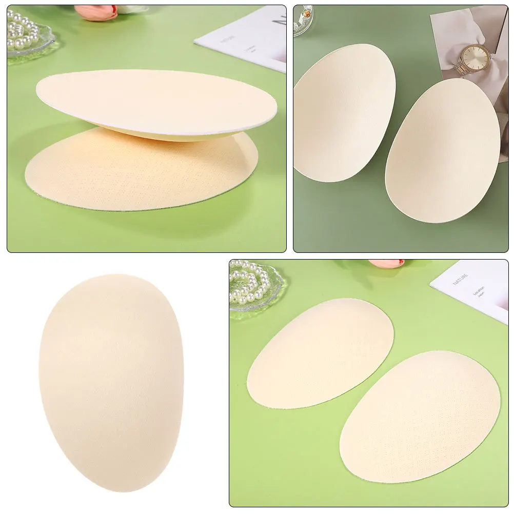 Coussinets rehausseurs de hanches pour femmes, 2 pièces, Inserts plus grands, en Latex moyen, confortables, réglables, réutilisables, durables, façonnant le Fitness