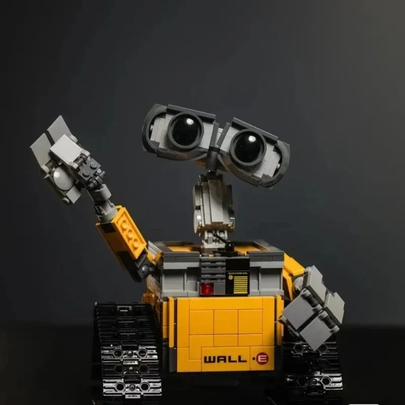 Robot de WALL-E para niños, con tecnología 21303 juguete de bloques de construcción, rompecabezas, regalo para niños