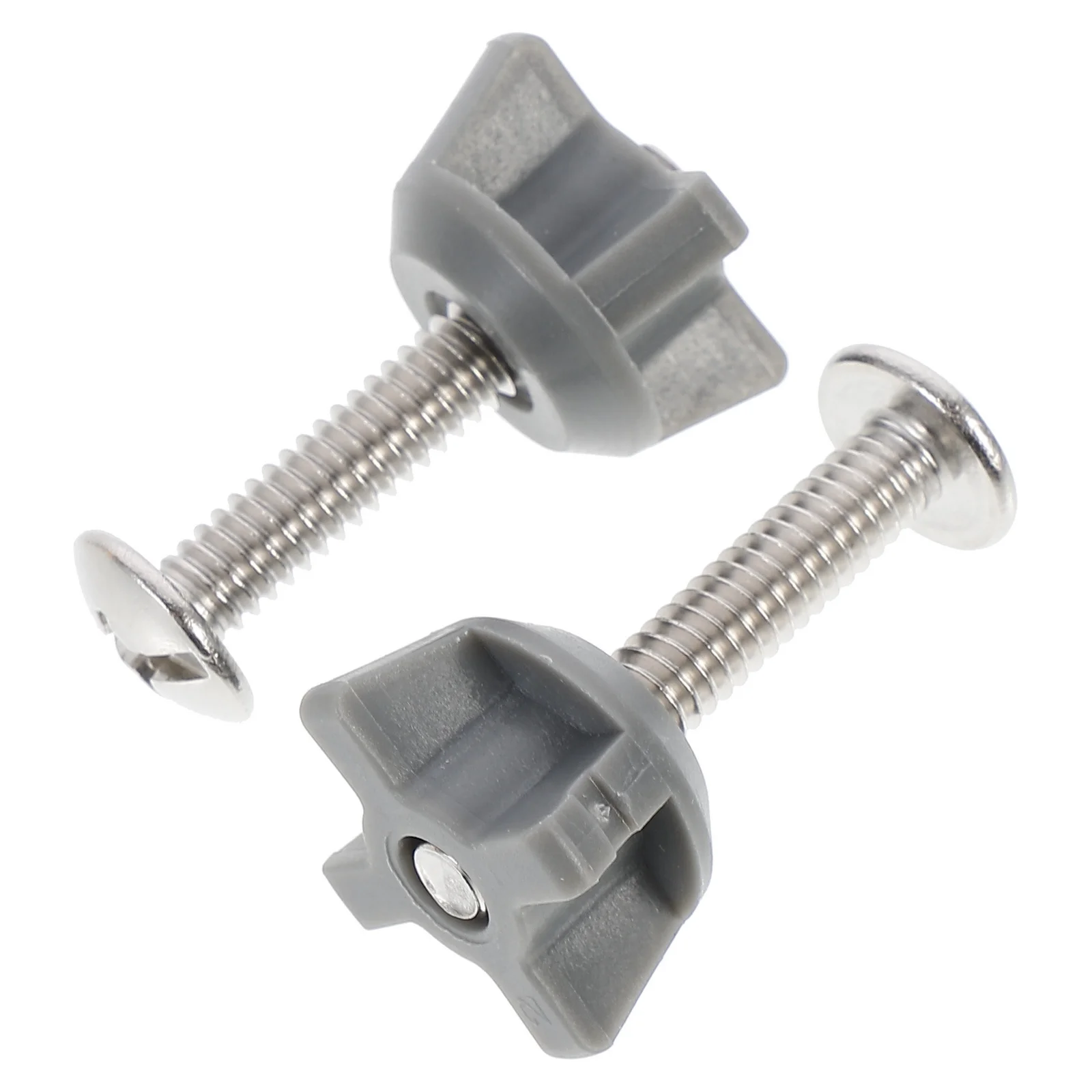 

2Pcs Toilet Seat Replacement Bolt Accessories Stylish and Simple Design for Wide Application Toilet Seat Screws