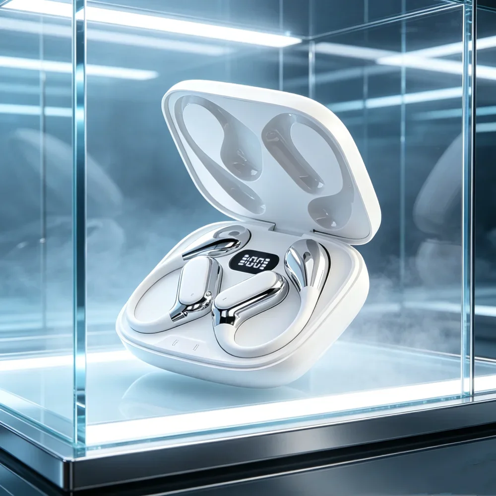 TWS Wireless Earbuds Bluetooth Headphones Adopt Well Tuned Acoustics Slim Housing Touch Command To Manage Audio