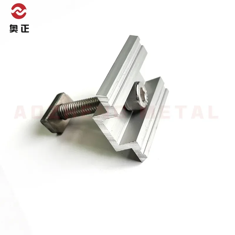 Customized on demand Jiangsu factory direct sales 30/40/50 aluminum alloy photovoltaic briquettes, anodized solar