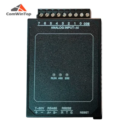CWT-MB307B 8AI 4-20mA/0-5V/0-10V 아날로그 입력을 RS485 RS232 이더넷 Modbus Rtu Tcp Io 수집 모듈로 변환