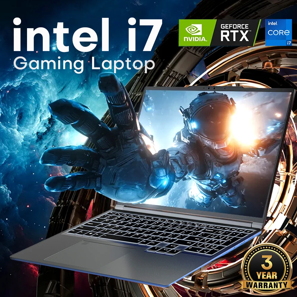 แล็ปท็อปเกมมิ่งเซียะเหมิน 16 นิ้ว Intel Core i7 6700HQ NVIDIA GTX 1060 Win11 Pro เกมเมอร์พีซี 16GB DDR4 1TB SSD IPS โน้ตบุ๊กคอมพิวเตอร์