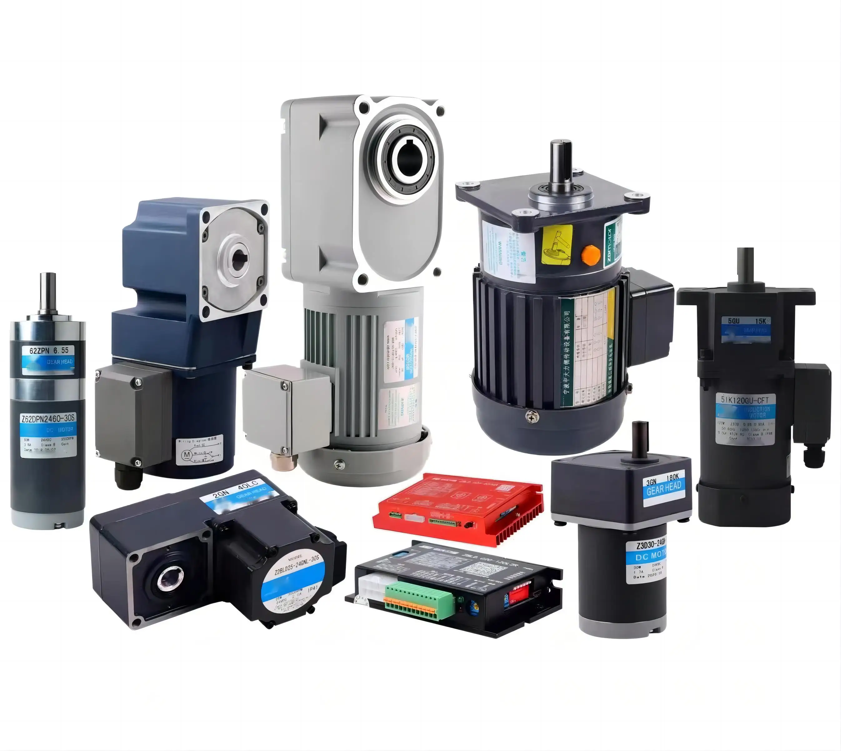 

15W 25W 60W 90W 120W 60MM 80MM 90MM 2ik 4ik 6ik speed motor with control drive governor induction motor 1/3 phase