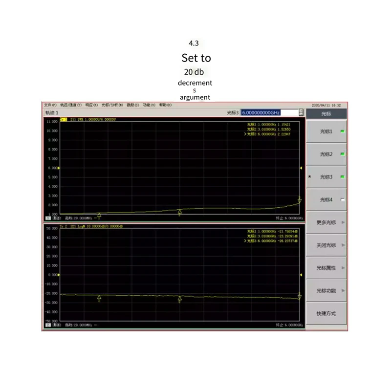 デジタルプログラム可能なrf減衰器モジュール、TYPE-Cタイプ6g、30db、tftディスプレイ、CNCハウジングサポート、通信