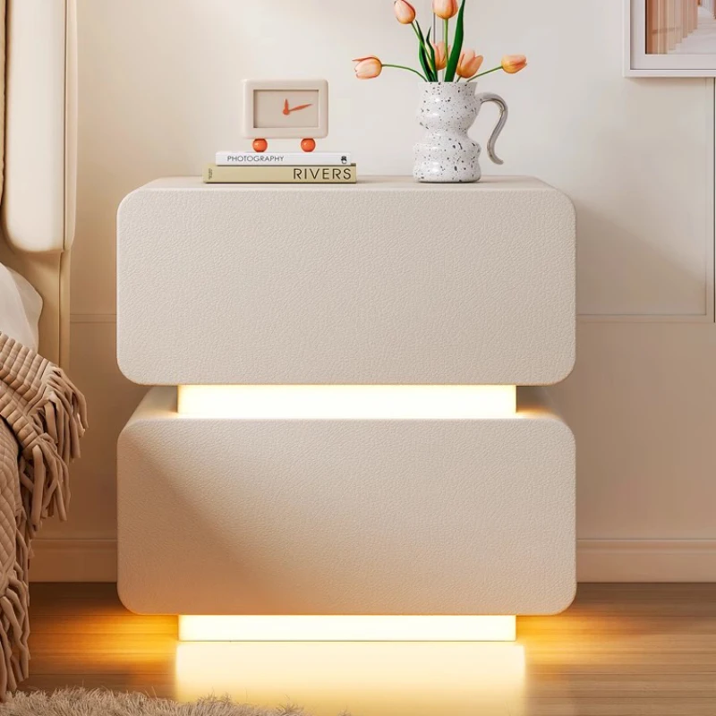 

Luxury Narrow Nightstands Kawaii Simple Aesthetic Hanging Design Nightstands Italian White Table De Chevet Bedroom Furniture