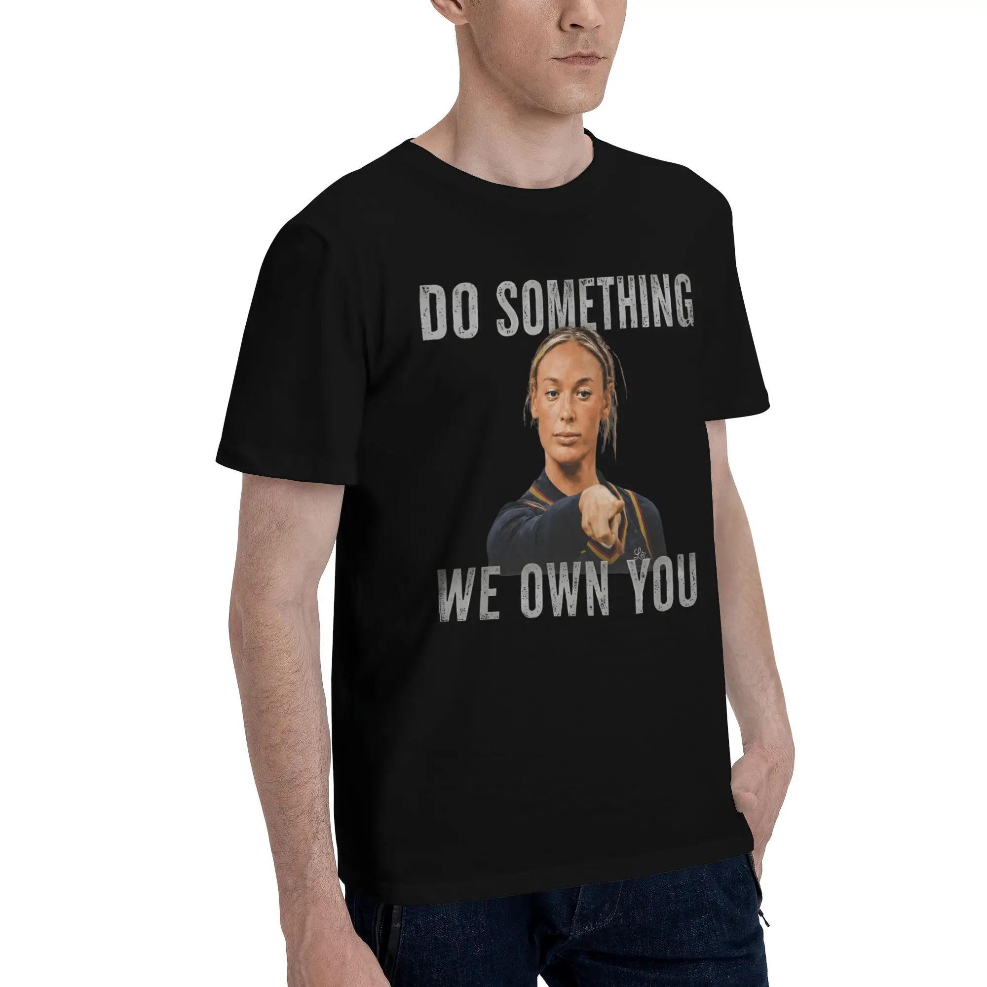 Men Women Sophie Cunningham Pointing Meme Shirt 100% Cotton New Arrival Tee Shirts  Top Clothing