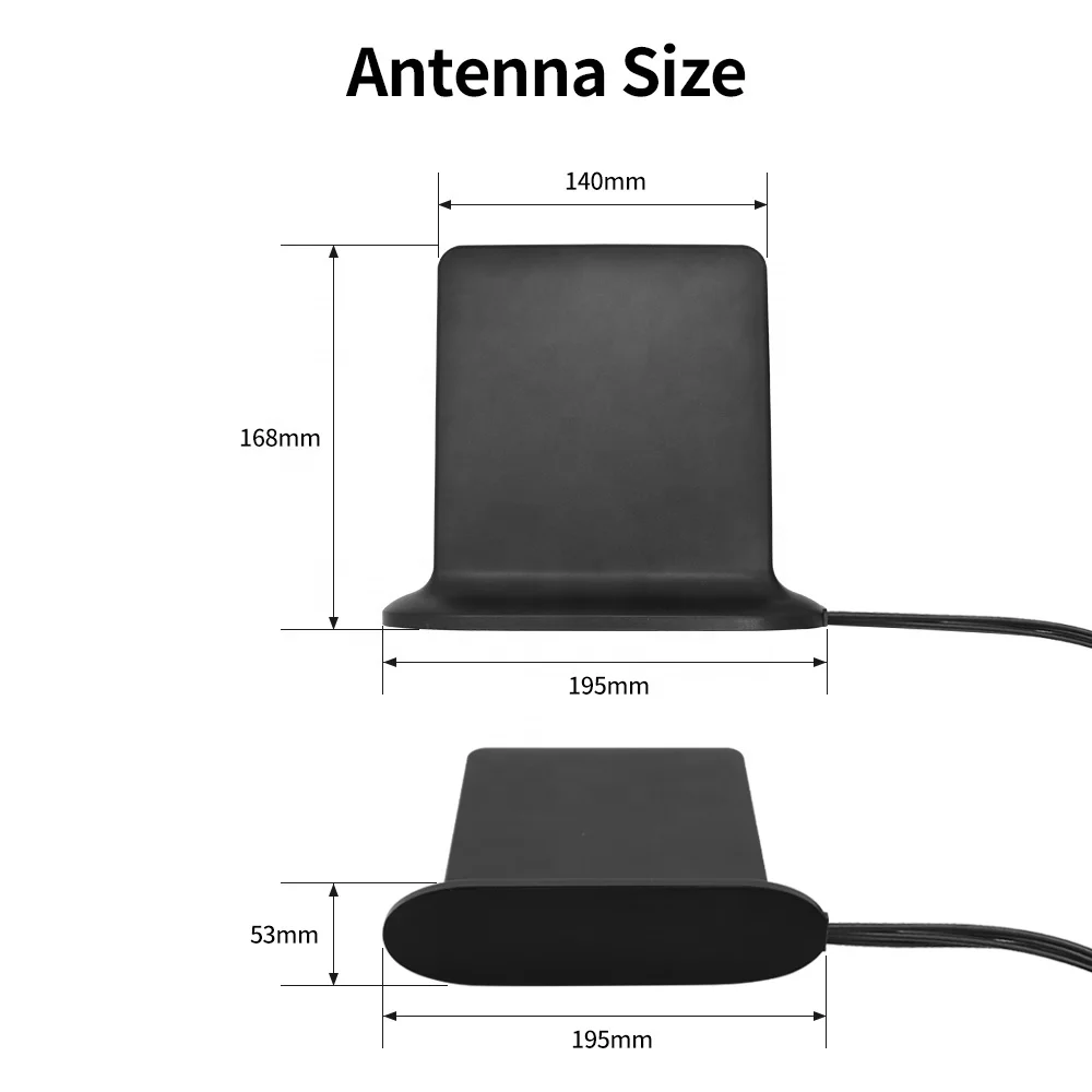 4G LTE 5G Combination Antenna 4 in 1 Huawei CPE Desktop High Gain High Speed Gaming Aerial Sucker Magnetic Basement