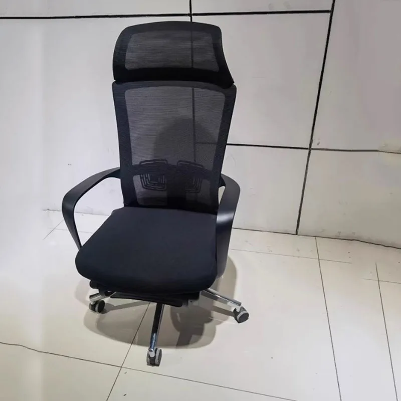 Armpad Cheap Relax Office Chair Mesh Comfy Ergonomic Fancy Modern White Office Chair Computer Recliner Bureau Meuble Furniture image 6