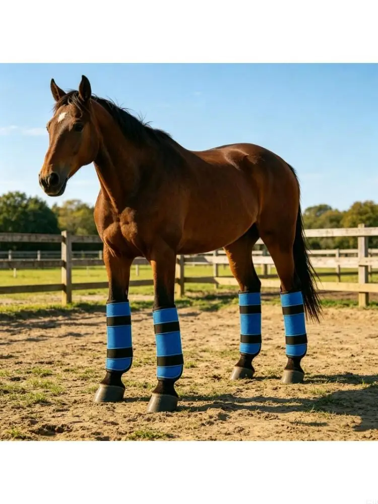 adjustable-horse-leg-sleeves-breathable-inner-comfortable-equine-leg-guards