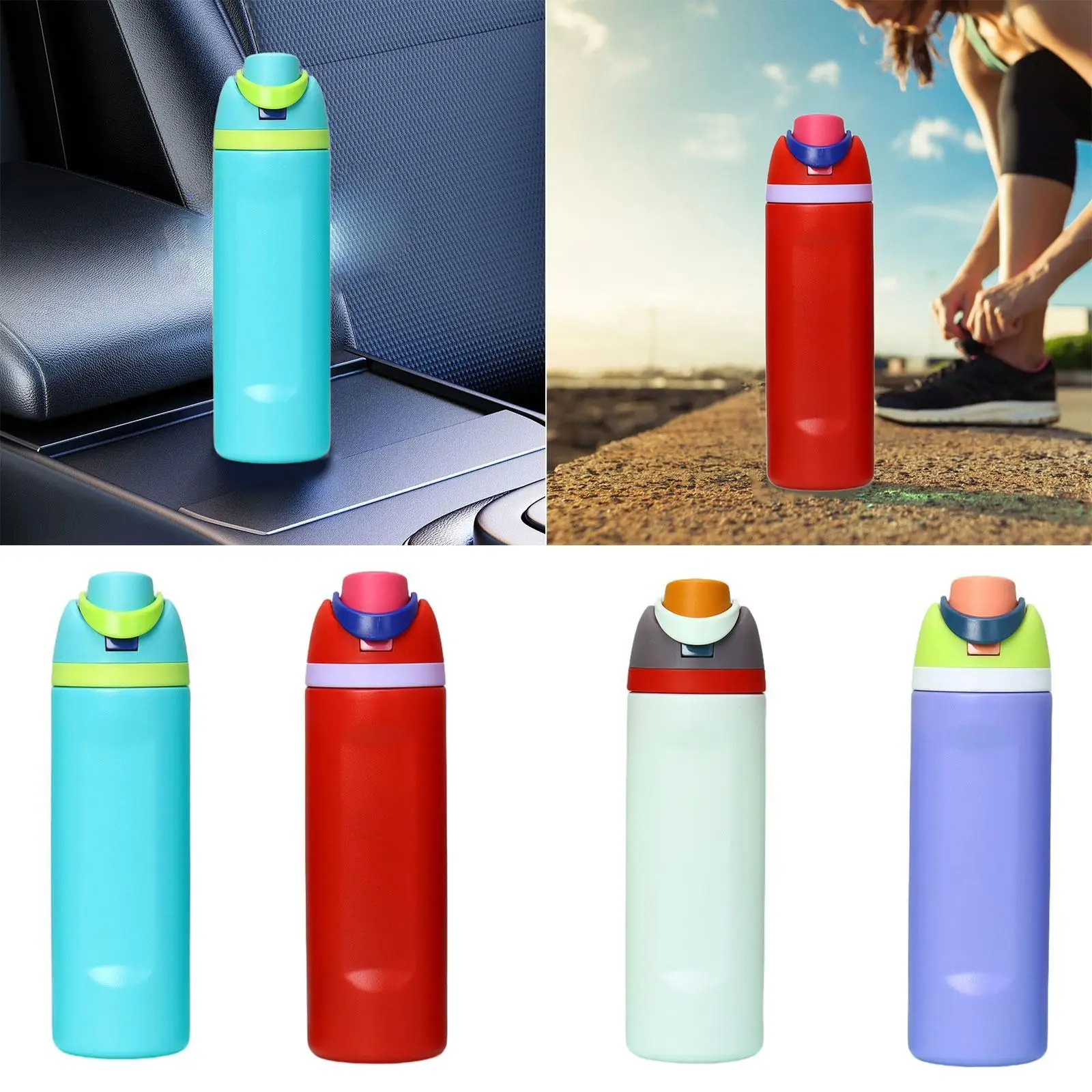 

Изолированная бутылка для воды Портативная спортивная бутылка для воды для спортивной школы путешествий