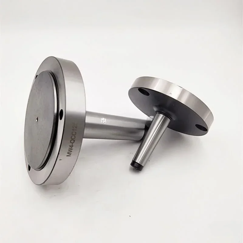 New fixed chuck connecting rod taper handle Mo type No. 2-100 three-jaw chuck flange tail thread