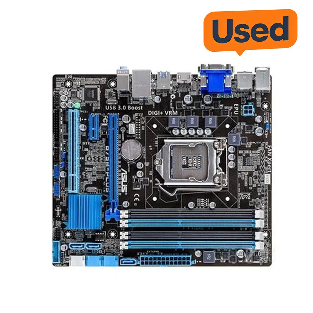 ASUS B75M-PLUS Desktop Motherboard B75 Socket LGA 1155 I3 I5 I7 DDR3 16G UATX UEFI BIOS Mainboard On Sale
