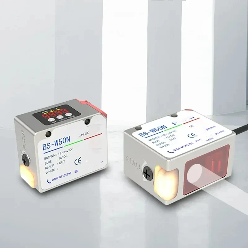 Hot Sales500mm Long Dnce Color Code Photoelectric Switch White Light Point Adjustable LR-W500N Sensor