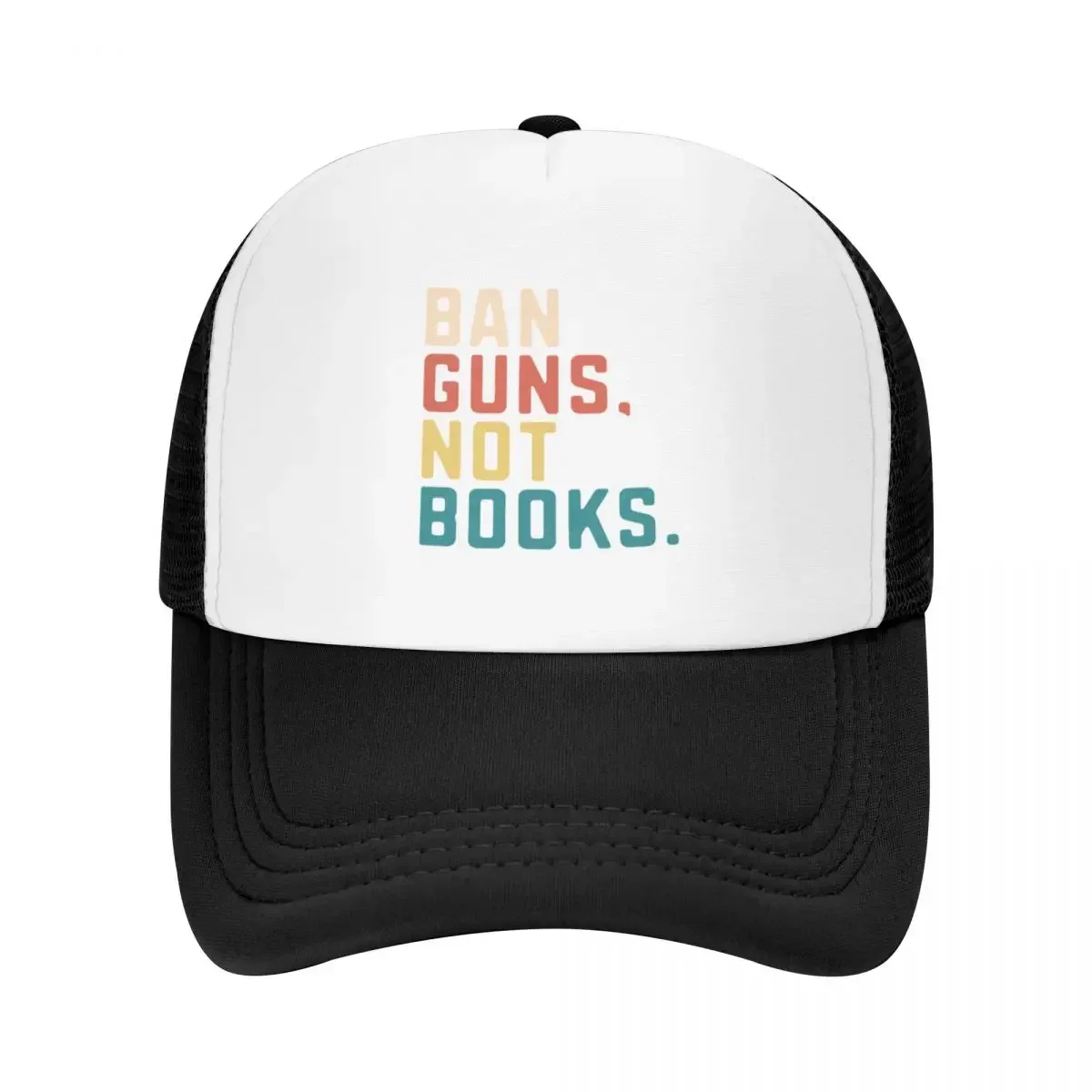 Ban Guns Not Books Banned Books Lover Read Book Vintage Baseball Cap western Hat Gentleman Hat Women Hats Men's