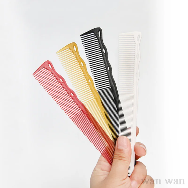 234 Haircut Comb Barber Shop Hair Trimming Combs Hair Salon Hairdressing Hair Cutting Brush Professional Styling Tools Y0117