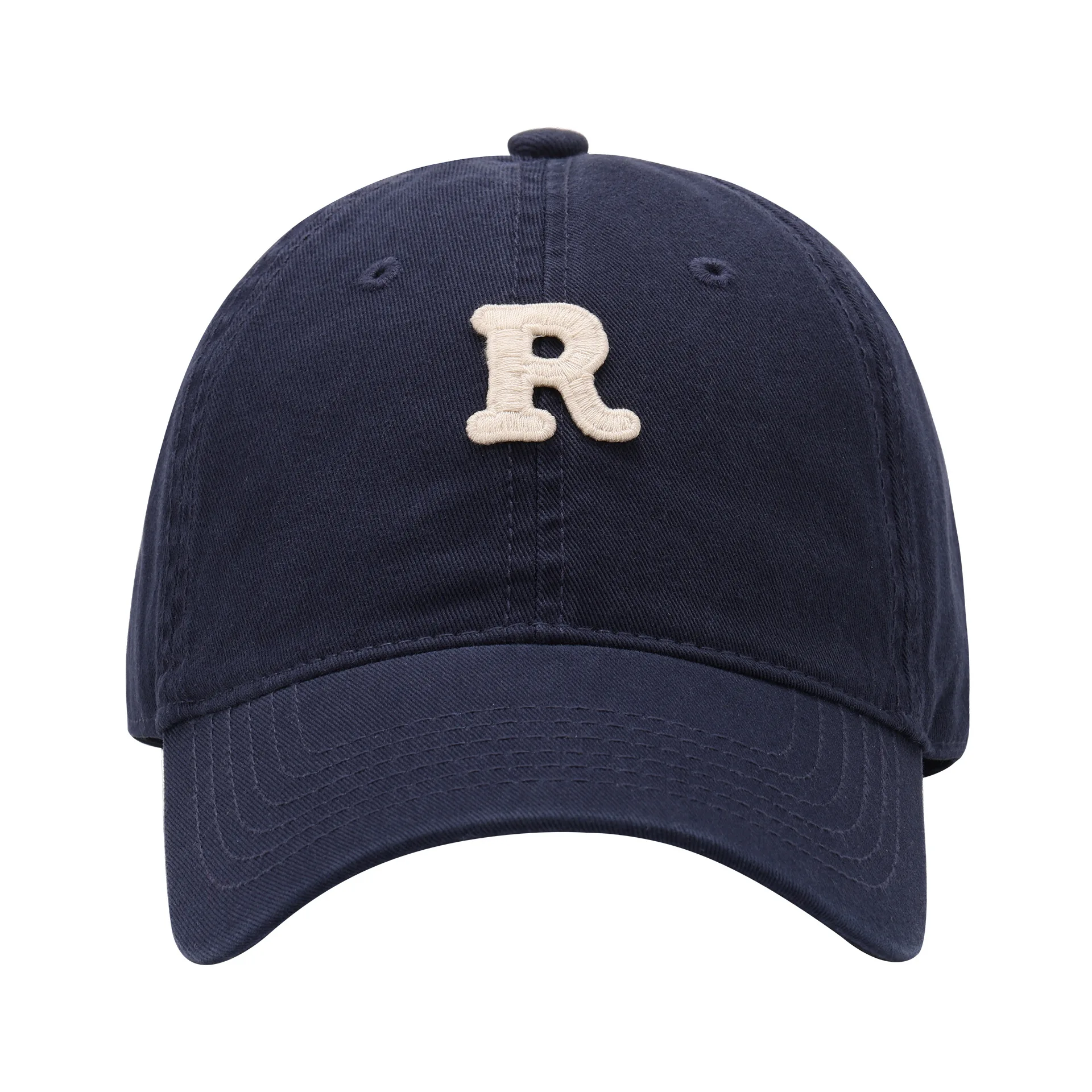 Embroidered Letter R Baseball Cap for Men and Women, Snapback, Hip Hop Hat, Breathable Mesh Sun Hats, Summer Fashion