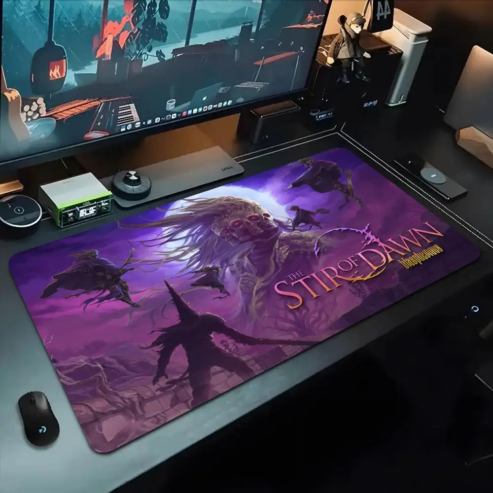 

Blasphemous Mouse Pad 500X1000 mm Large Gaming Mousepad Gamer XL Rubber Otaku Keyboard Pad Laptop Desk Mat