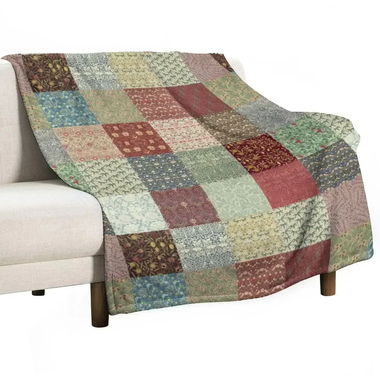 

William Morris Pattern Collection Throw Blanket For Decorative Sofa Soft Comforter Blankets