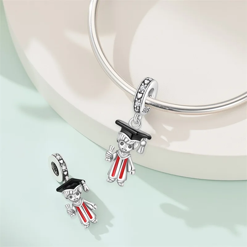 2026 New 925 Sterling Silver Excellent Boy Charms Pendant For Women Fit Original Bracelet DIY Birthday Party Jewelry Gifts