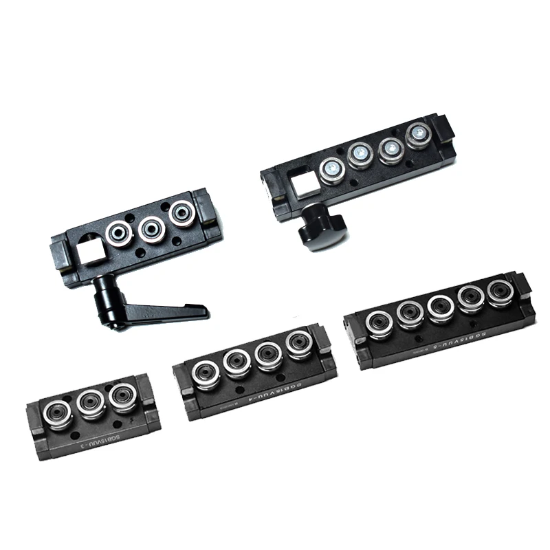 1pcs Double Axis Roller Linear Guide SGR20N L=200mm +1pcs Linear Rail Slide Block SGB20N for CNC part