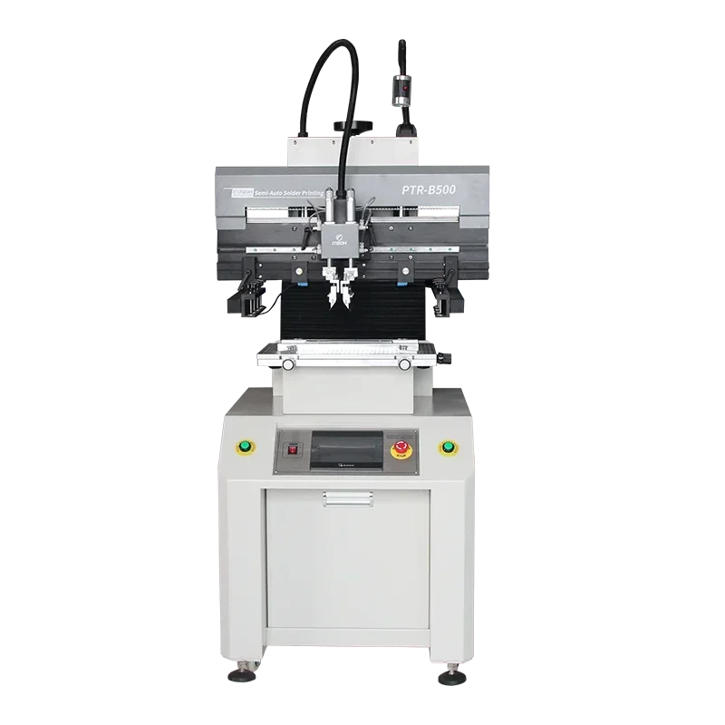 

semi auto solder paste printer