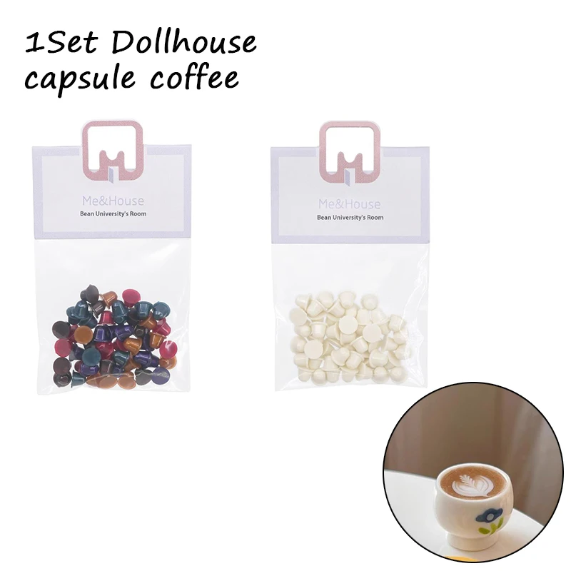 

1 комплект, аксессуары для электрической кофемашины, игрушки 1/6, кукольный домик, миниатюрная кухонная сцена для выпечки, мини-моделирование капсулы, модель кофе