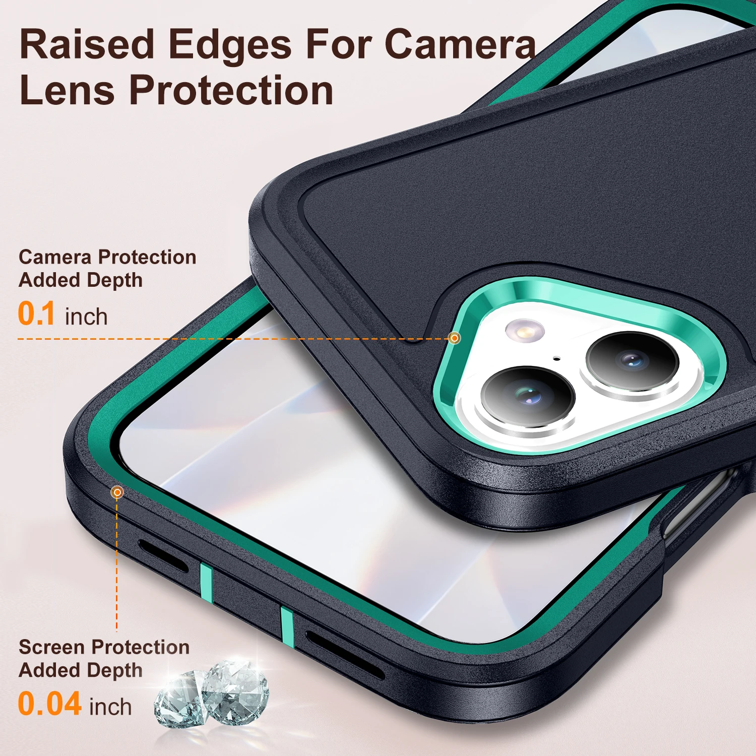 Funda Armor Protection Kickstand para Iphone 17 Pro Max Air 16 Plus Iphone17