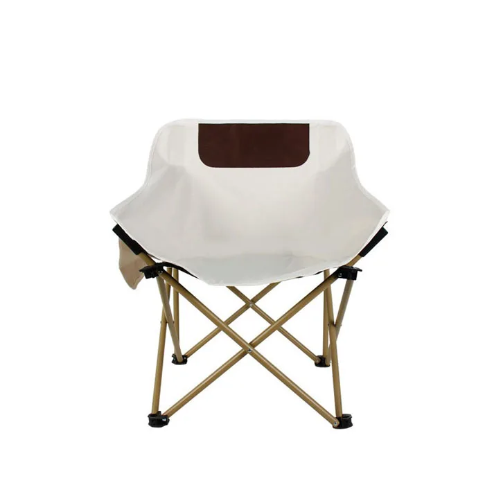

Wholesale Lightweight 600D Oxford Waterproof Outdoor Beach Fishing Round Folding Moon Camping Chair