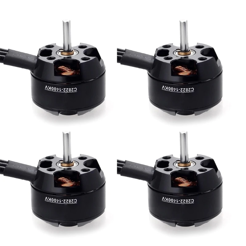 

Lightweight C2822 (2204) 4 Poles Brushless Motor 1200KV/1400KV Selection For Fixed wing Aircraft and Model Aviations