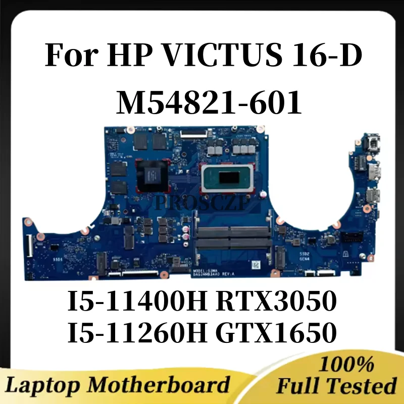 

M54821-601 используется для материнской платы HP VICTUS 16-D DAG3MMB3AA0 с I5-11260H + GTX1650/RTX3050 4G, 100% тестирование