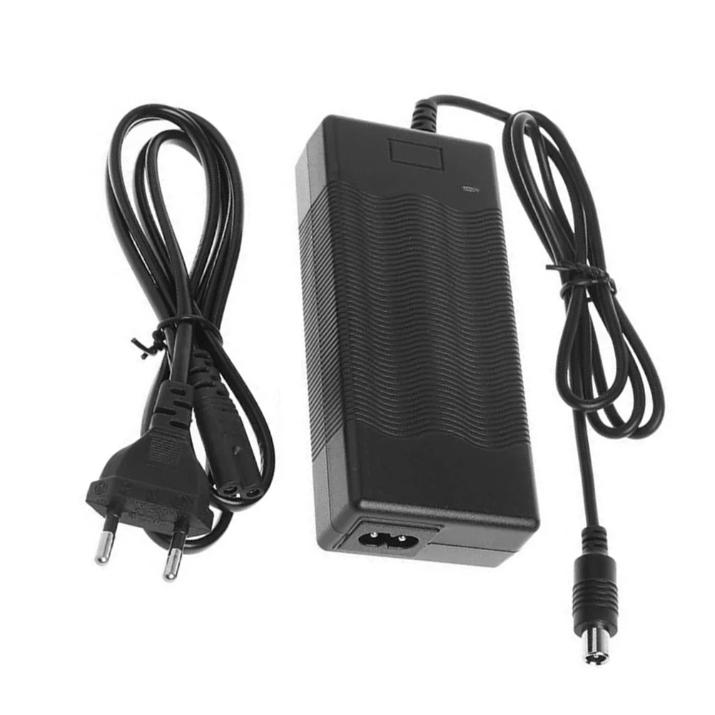 

42V Electric Lightweight Electric Scooter Adapter Compact Overvoltage Protection Power Supply Adapter EU Plug