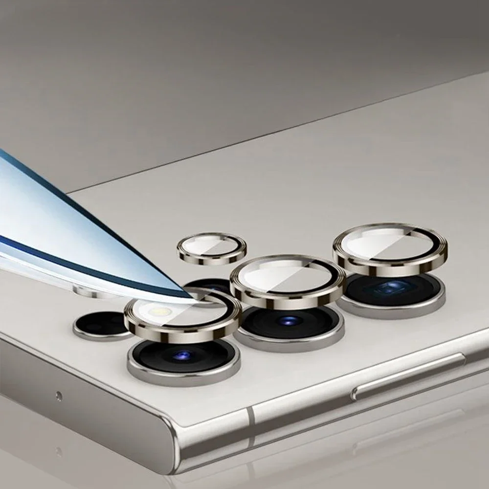 Metall-Objektivschutz für Samsung Galaxy S26 Ultra S25 S24 Plus Legierung Rückkamera-Ringgehäuse Objektiv Vollschutz Kratzfest