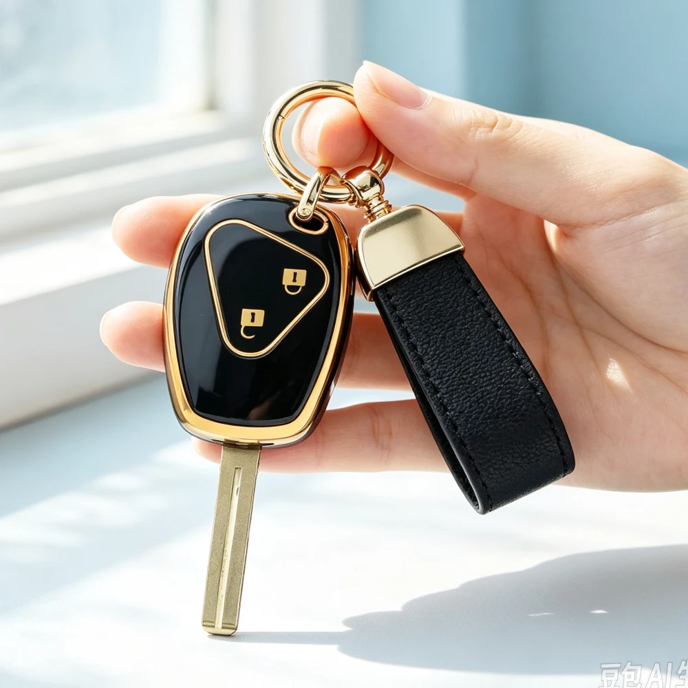 2Buttons TPU Remote Car Key Case for Renault Clio 3 Twingo Movano Dacia Logan Sandero Trafic Duster Master Modus Kangoo Keychain