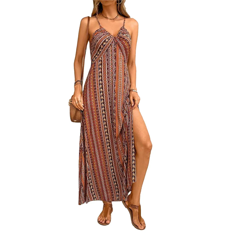 

ASDS-Womens Spaghetti Strap Dress Summer Dresses Beach Cover Ups Casual Sundresses
