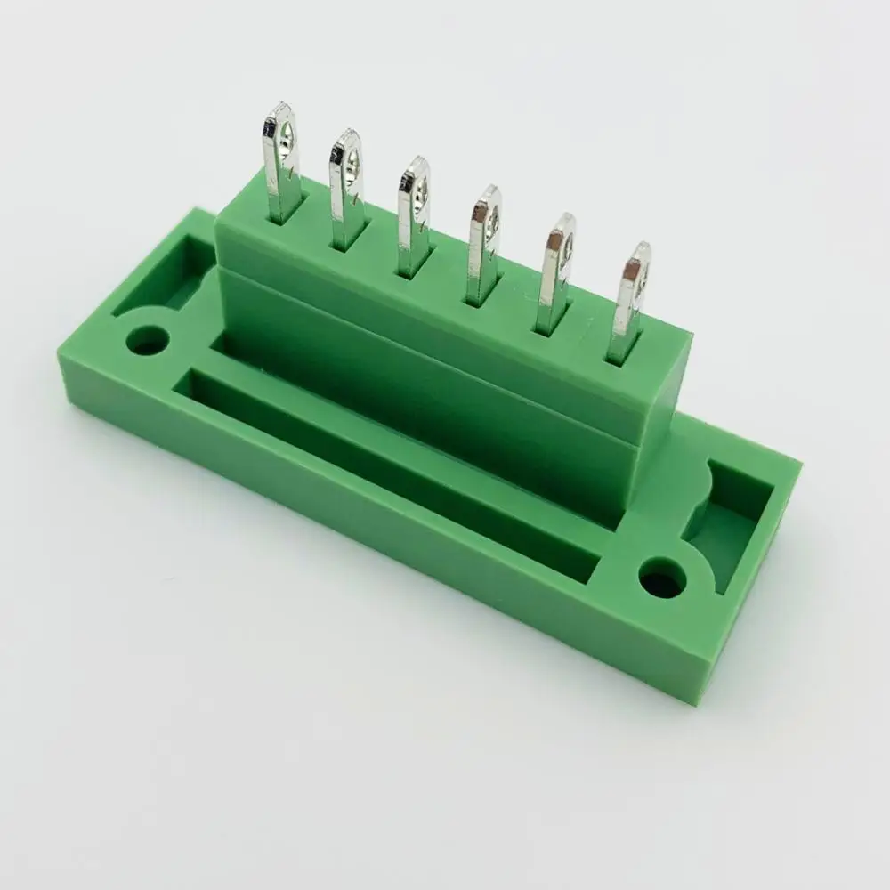 10Pcs KF2EDGWB 5.08 2P ~ 12P THROUGH THE WALL PLUG-IN TEMINAL BLOCK 2CDGB 5.08mm 2PIN ~ 12PIN DFK-MSTB 2,5 GF  PHOENIX CONTACT