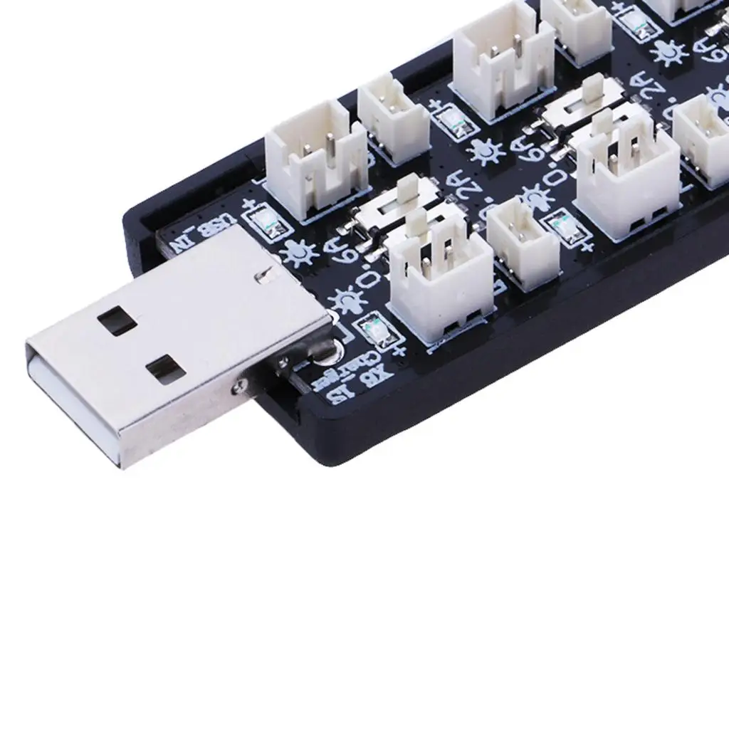 لوحة شاحن USB لبطارية C ، بطارية 1S ، 500mA ، 6CH ، rv ، RC V