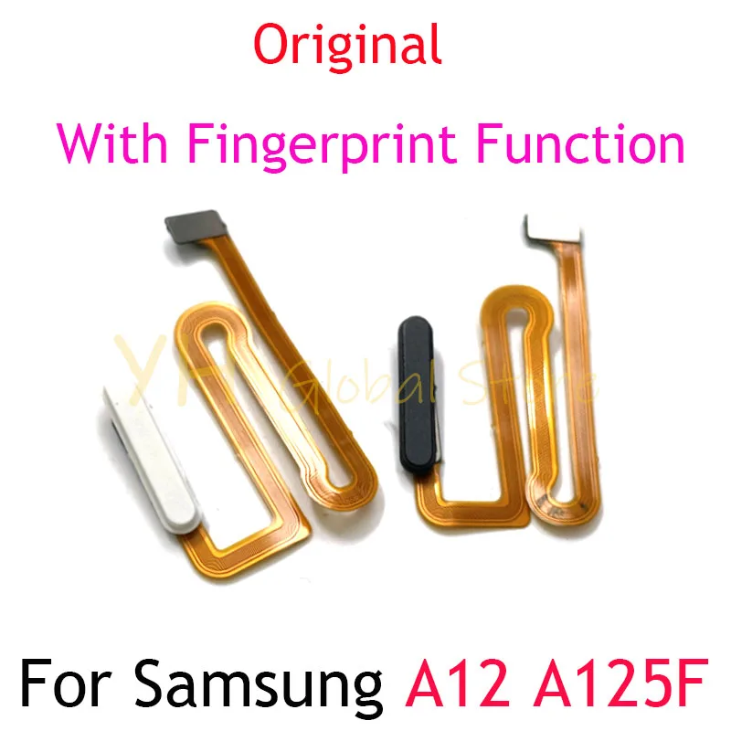 

Org For Samsung Galaxy A12 M12 A125 M12S M127F Home Button Fingerprint Touch ID Sensor Flex Cable