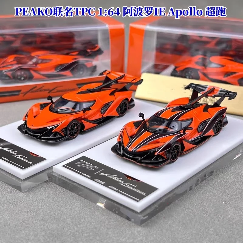 TPC 1:64 Apollo IE Apollo Helios Supercar simulation car model Collection gift