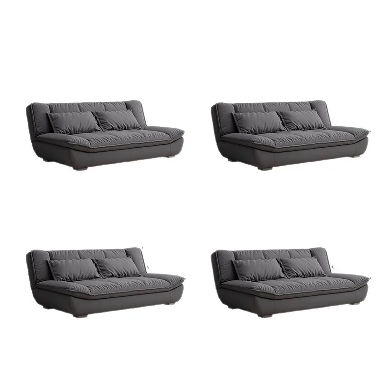 Sailing fabric sofa bed integrated folding dual-purpose, modern simple living room small apartment lazy sofa