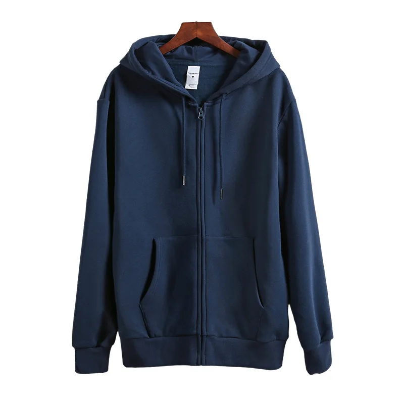 شعار مخصص الربيع والخريف جوكر الشباب والنساء الصلبة سستة سترة الصوف هوديي سترة معطف المرأة