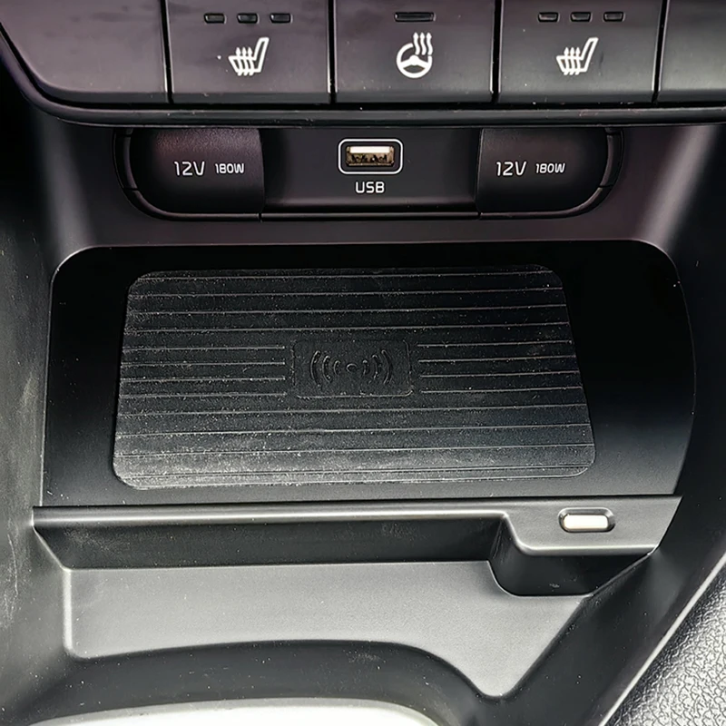 

For KIA KX5 Sportage 2016 2017 2018 2019 2020 Car wireless phone charger 15w fast charger charging holder accessories
