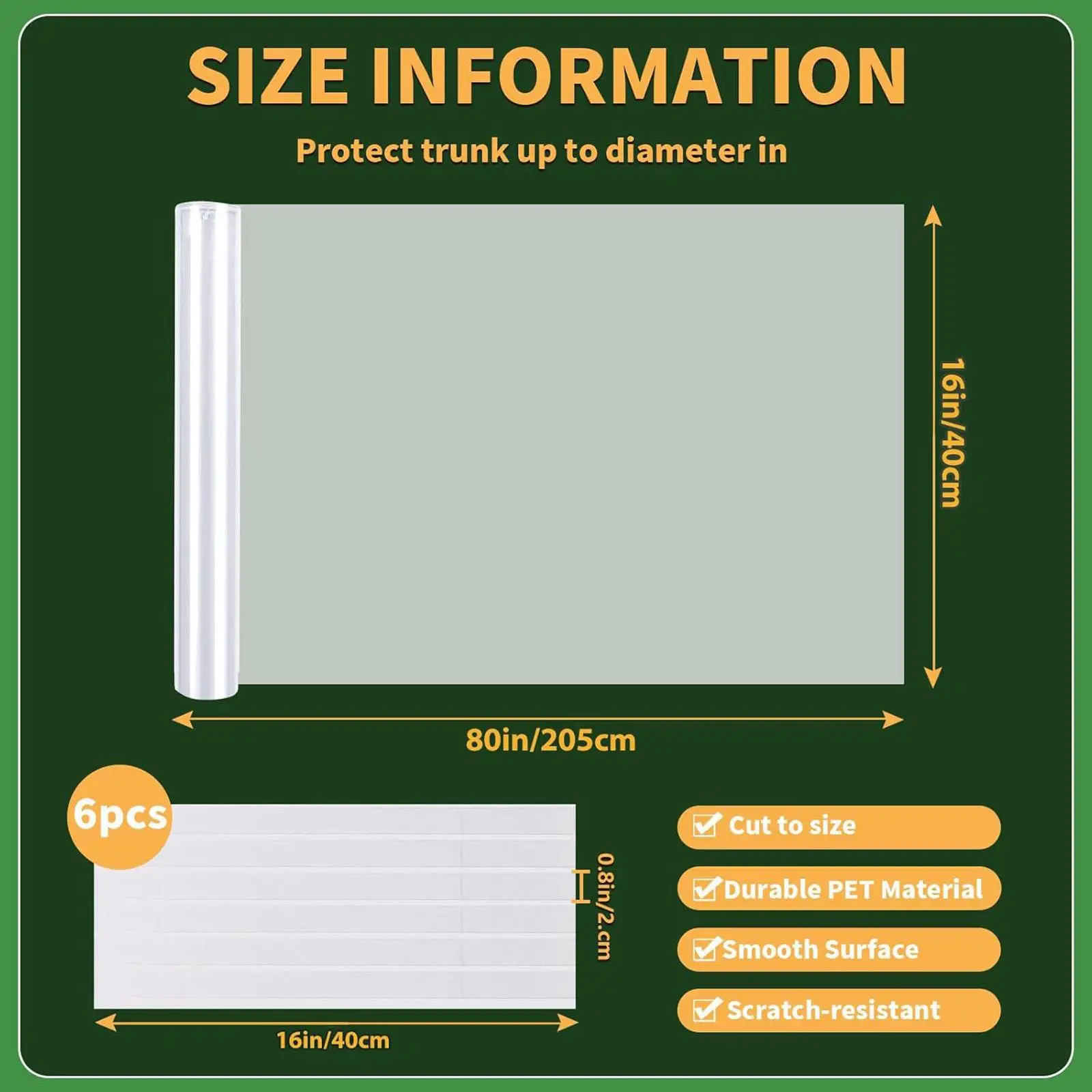 Plantenhoes Boompjes Schors Buisbeschermer PVC Boomstambeschermer Guard Wrap