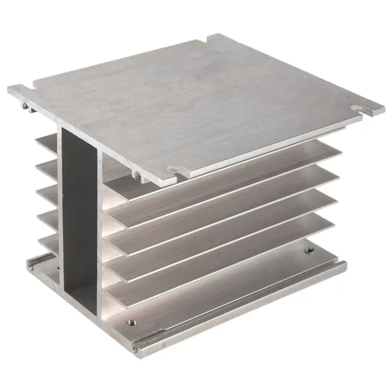 Special Offer~3 Phase Heat Sink 80X110x100mm For SSR Solid State Relay Aluminum Heatsink