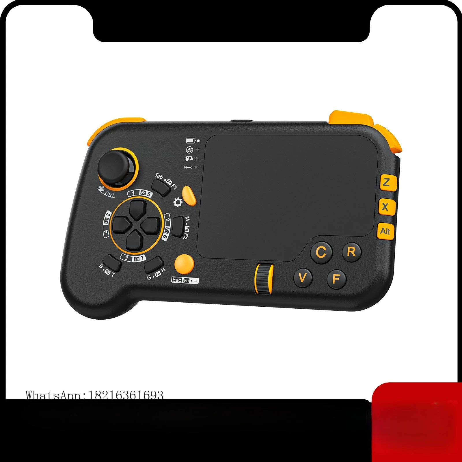 controlador-de-raton-inalambrico-iine-ungrade-como-conjunto-combinado-de-teclado-y-raton-con-panel-tactil