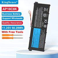 KingSener AP18C8K AP18C4K Laptop Battery For Acer Aspire 5 A515-43-R057 R4MG R6F6 R6WW A515-44 R7NU R5UZ KT00304012 4471mAh