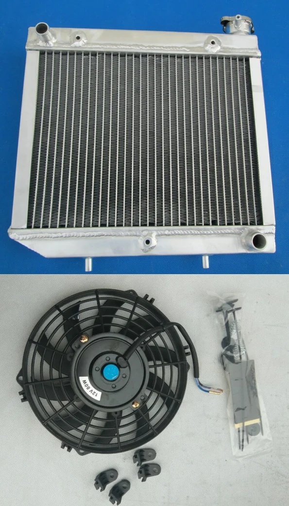 

For Honda TRX450R TRX450 ATV 2004 2005 2006 2007 2008 04 05 06 07 08 09 Aluminum Radiator+Fan