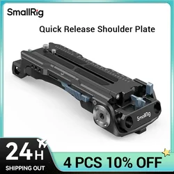 SMALLRIG Quick Release Shoulder Plate for Sony VCT-14 Tripod Adapter with Rosettes Built-in Flat Wrench Shoulder Pad Pro 2837B
